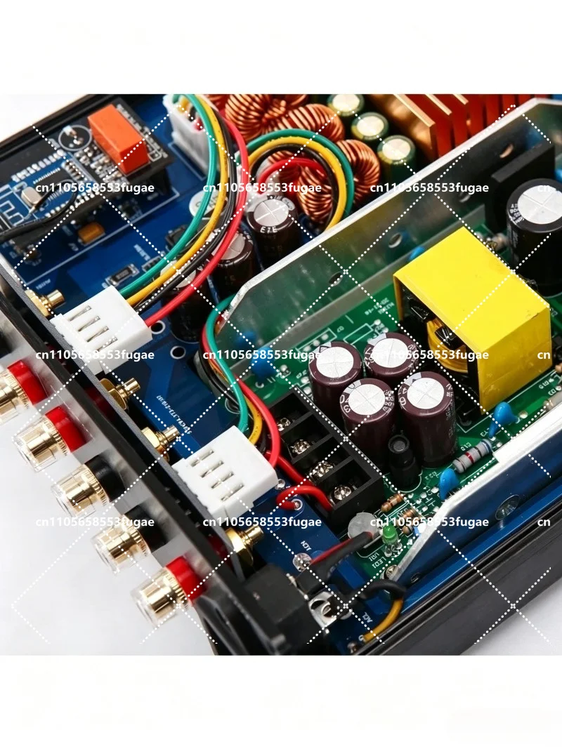Фото Цифровой усилитель мощности D6S Dual-Core 3255 2.1-канальный Hi-Fi со встроенным блоком питания, Bluetooth 5.0 и HD-декодированием №2