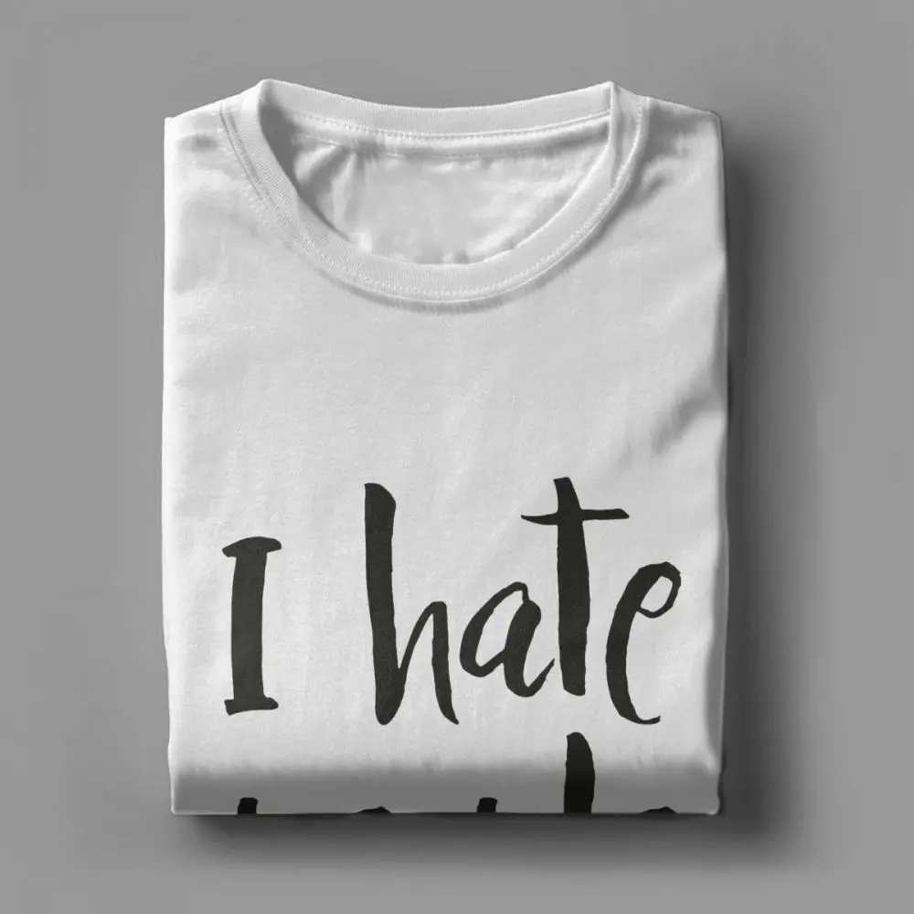 Футболка с надписью I Hate People