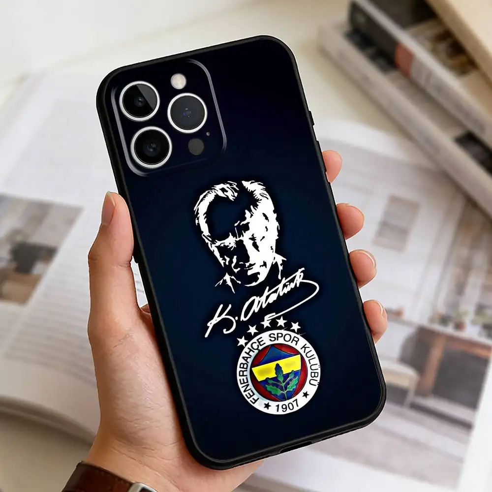 Чехол для телефона 1970 T-Turkey F-Fenerbahce FC для iPhone 17,16,15,14,13,12,11 Plus,Pro Max,XS, мягкий силиконовый черный чехол (art.: 3920dbd293c8b) - 3920dbd293c8b