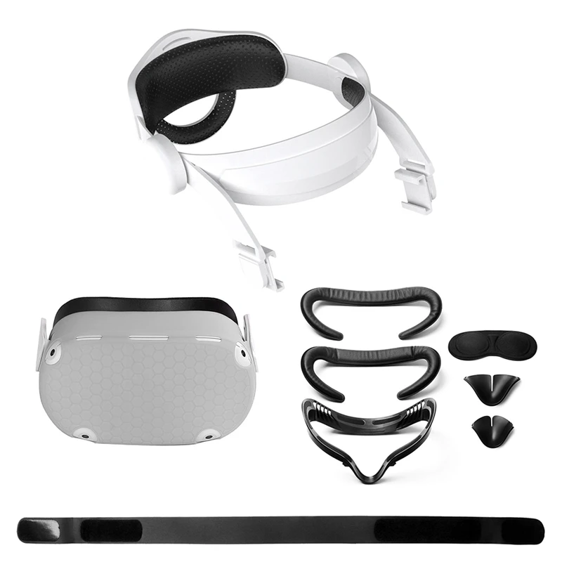 

For Oculus Quest 2 Headset + Mask + Body Silicone Cover VR Special Accessories