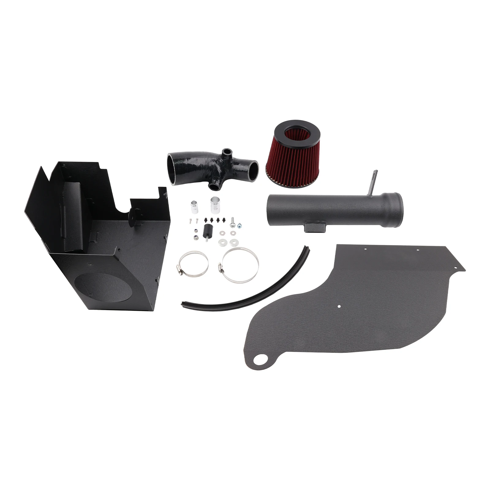 

Система впуска холодного воздуха High Flow Intakes с теплозащитным экраном, шлангом для турбонаддува и воздушным фильтром для BMW F20/F21/F30/F31 с двигателем N13 1.6L