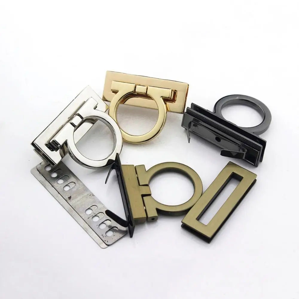 1 шт. металлическая застежка поворотный замок складной из цинкового сплава