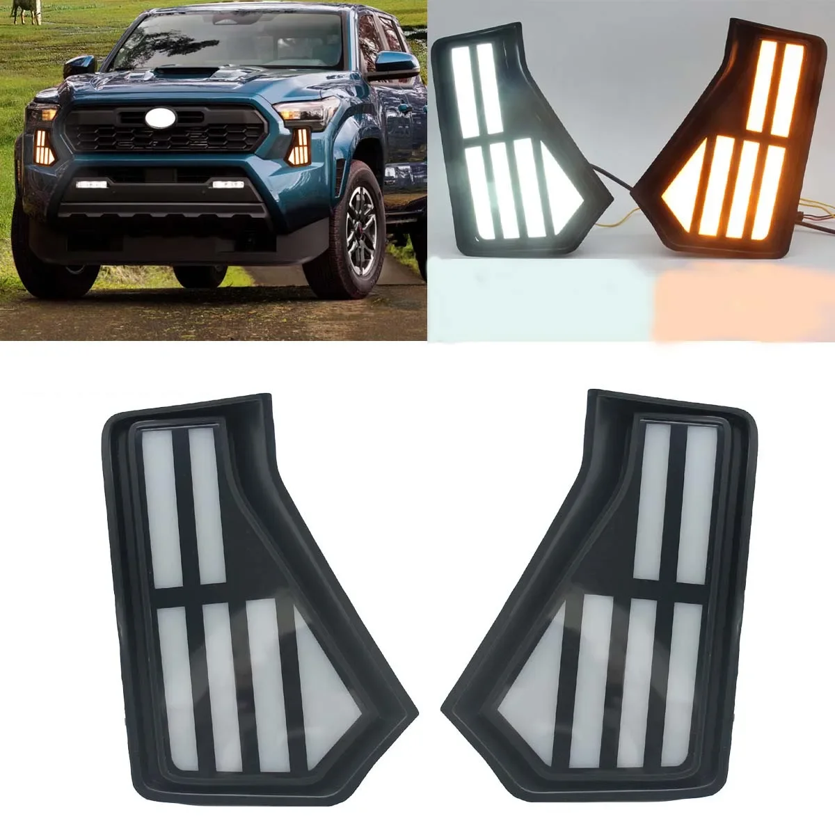 Передний бампер противотуманные фары дневные ходовые огни указатель поворота