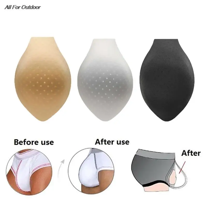 

Men Swim Briefs Sponge Swimsuit Bathing Suit Sexy Swimwear Push Up Pad Enhance Pouch Cup Swimming Beach Surf Wear Pads