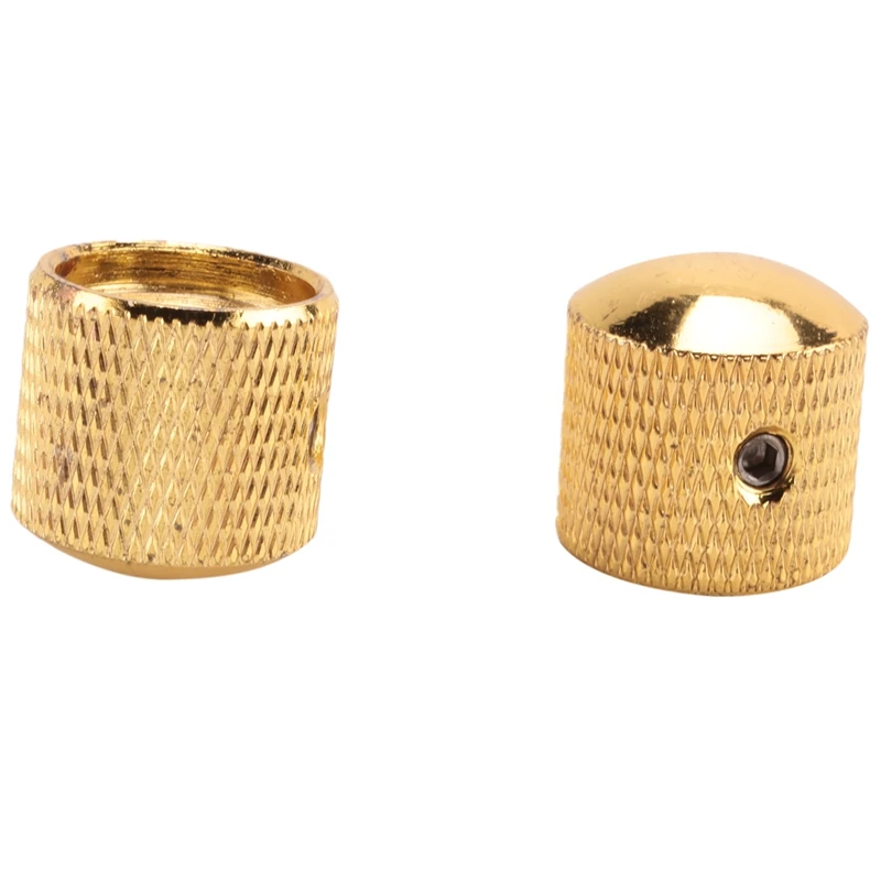 4 шт. металлические ручки регулировки скорости громкости тона гитары с винтами