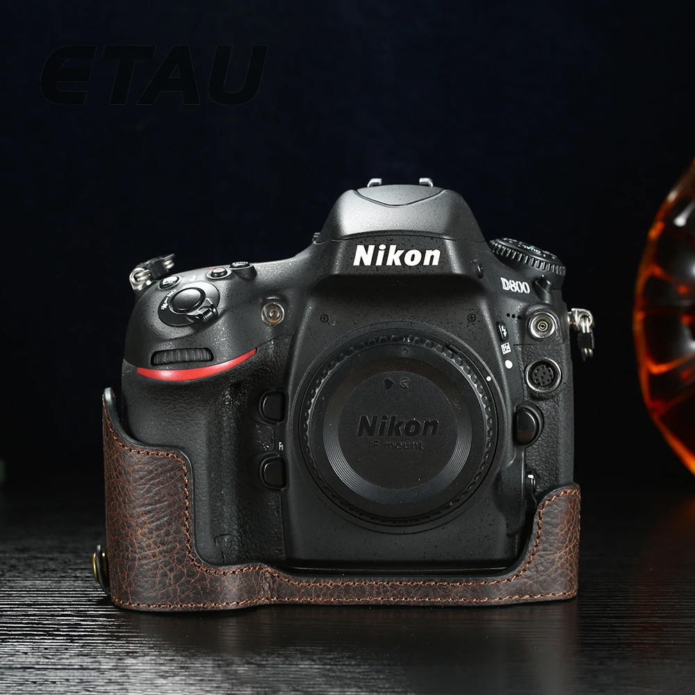 

Чехол для Камеры ETAU D810 из натуральной кожи, винтажный Чехол ручной работы для Nikon D810, D800, D800E, D750, D850, DF