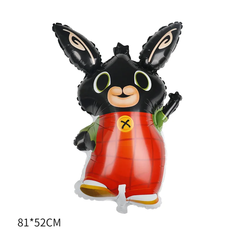 Мультяшный шарик из алюминиевой пленки Bing Rabbit детское украшение на день рождения