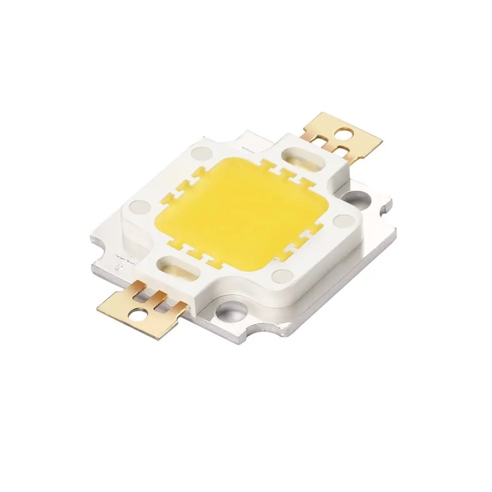 

Новый высококачественный белый светодиод высокой мощности, 10 Вт, светодиодный чип, 900-1000 лм, 900 мА, 10 Вт, светодиодная лампочка с теплым белым ...