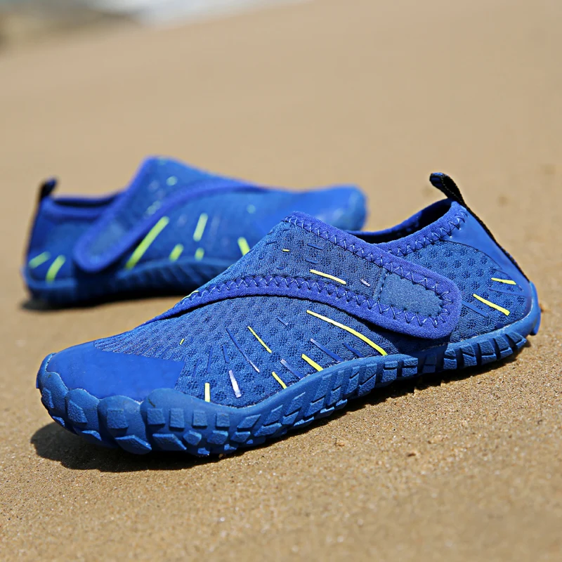 

Эластичная легкая детская нескользящая обувь для водного спорта Удобная быстросохнущая дышащая обувь для мальчиков и девочек для водного ...