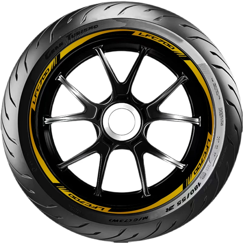 

Светоотражающие аксессуары для мотоциклов BENDA LFC700, наклейка на колесо, скотч, лента в полоску, амортизаторы, наклейки