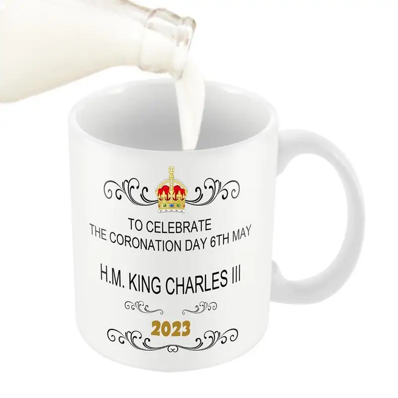 Cup Memorable Charles Hot Coffee Mug 350ml Ceramic Coffee Cu