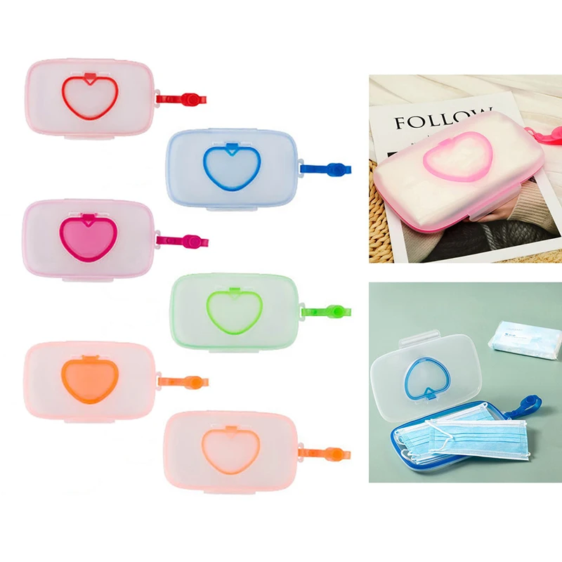 Wet Wipes Box Dispenser Baby Case Tissue Holder Storage Travel Container Carrier Stroller Diaper Pouch Refillable Mask Holder