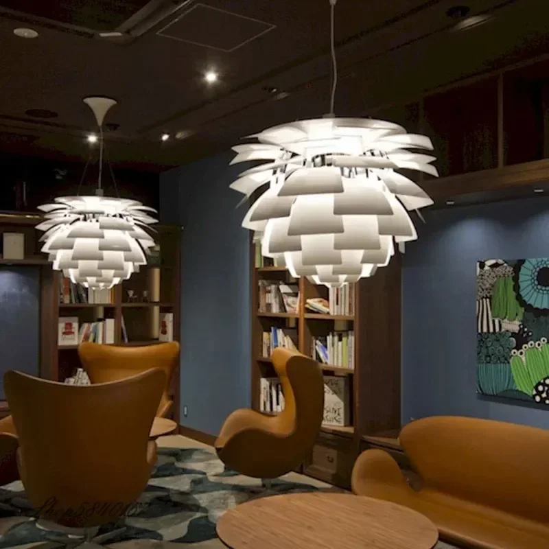 Подвесная люстра в романтическом стиле 72/84 см