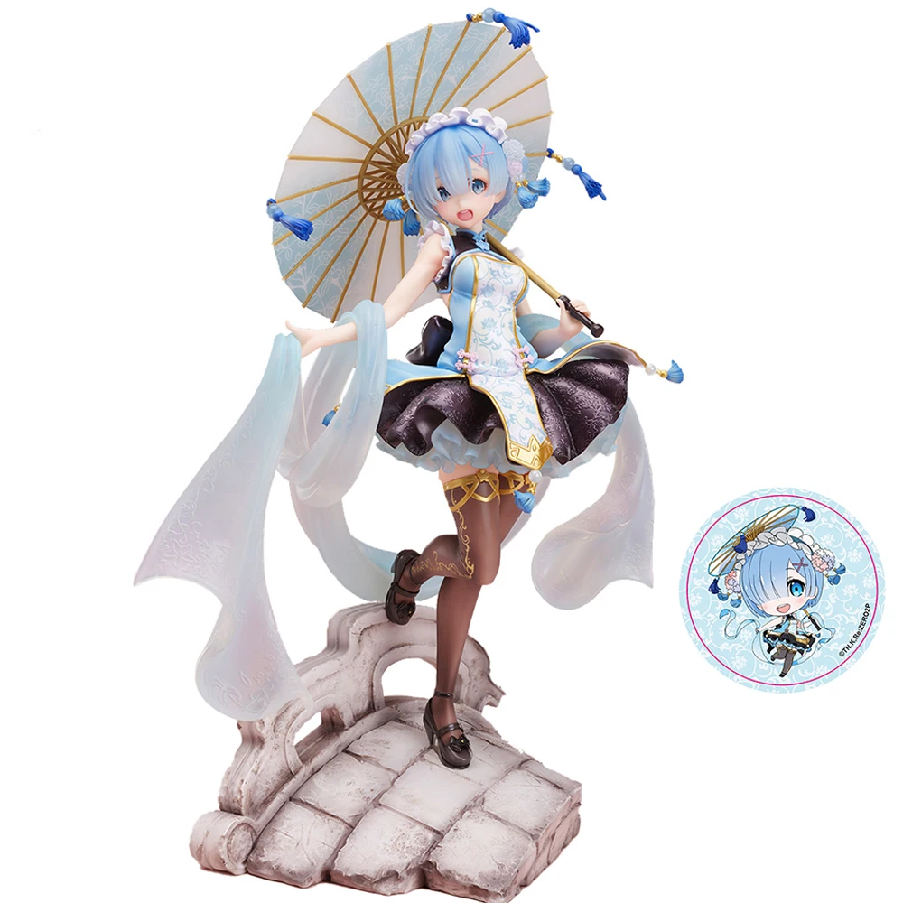 Фото Bebox Rem Qilolita Re:zero Kara Hajimeru Isekai Seikatsu 1/7 аниме экшн-фигурка коллекционные модели игрушки №1