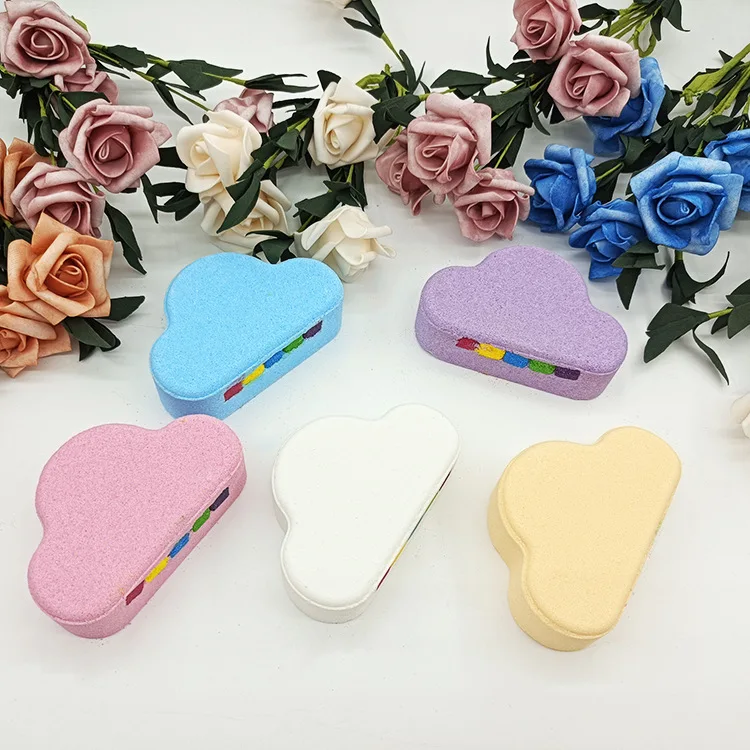 

Радужные облака взрыв соль для ванны мяч для ванны эфирное масло принадлежности для ухода очистки пузырьковый мяч бомба для ванной