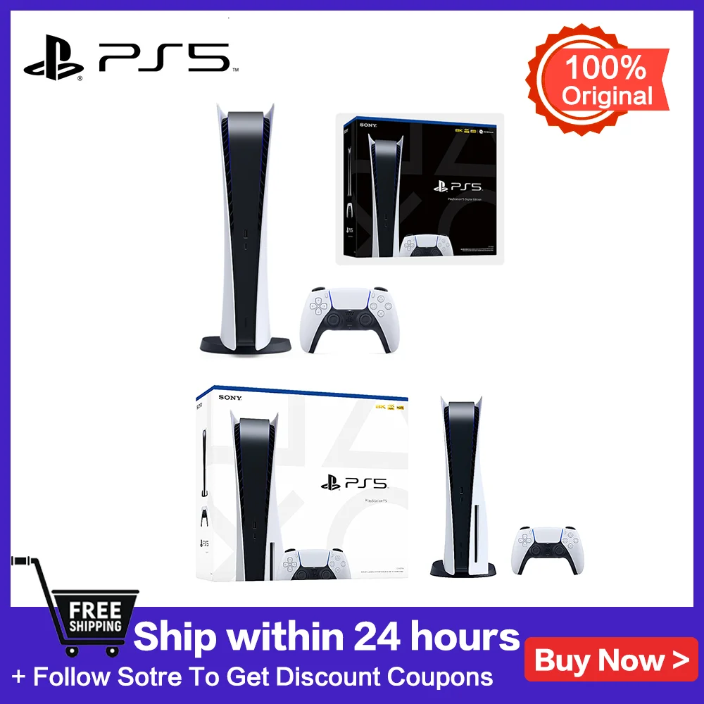 Консоль для видеоигр Sony PlayStation 5 PS5, японская версия, PS 5 PC игры, ультра высокая скорость, PlayStation 5 - комплектующие пк