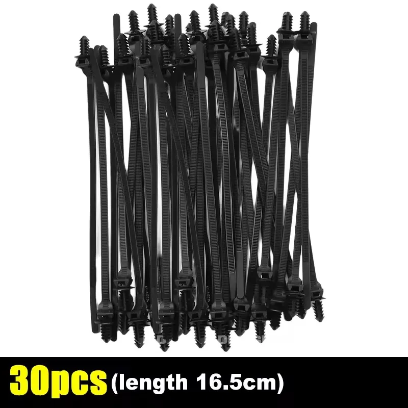 

Нейлоновые стяжки-хомуты для крепления проводов, фиксаторы для организации электропроводки, зажимы для крепления кузова и двигателя автомобиля