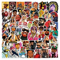 103050pcs hiphop personality rapper graffiti cartoon stickers for guitar luggage laptop ipad skateboard cup stickers wholesale