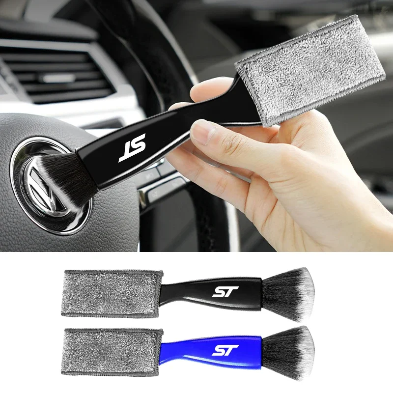 Автомобильная щетка для очистки воздуховыпускного отверстия 2 в 1 универсальная