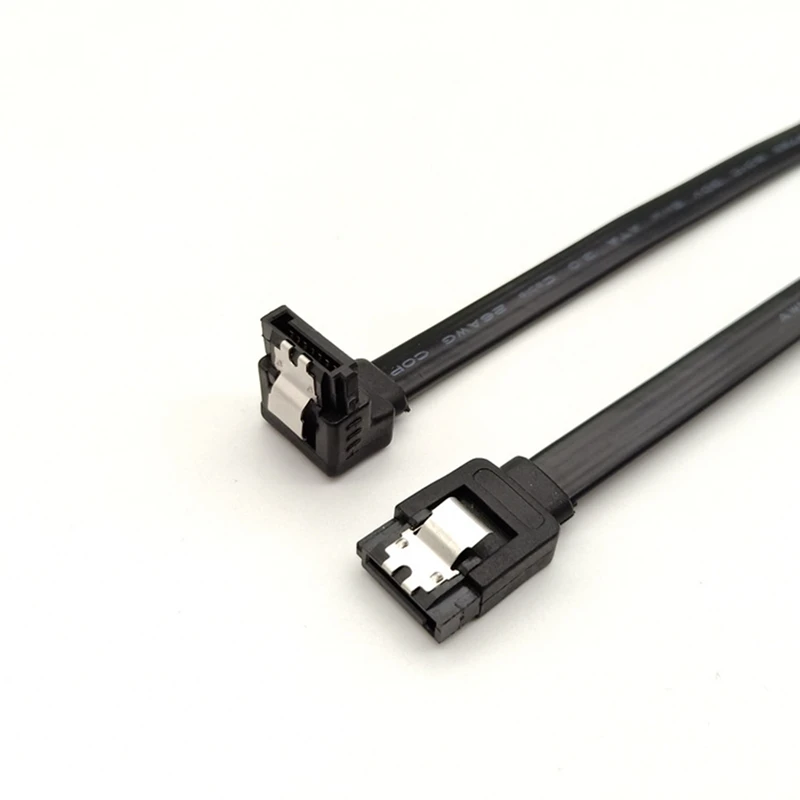 Новинка 10 шт. кабель Sata 3 0 Iii 6 дюймов под прямым углом 90 градусов для жесткого