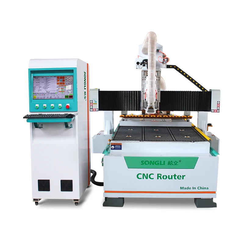 

atc auto loading and unloading nesting cnc router multi head cnc cutting machine wood router for kitchen cabinet door making
