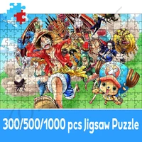 bandai paper puzzle early childhood education adult one piece japanese cartoon decompression puzzle high difficulty puzzle