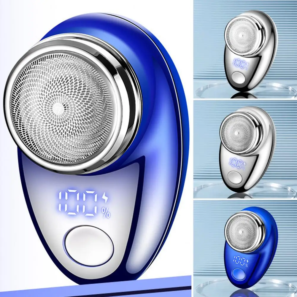 Электробритва Мужская портативная электробритва с цифровым дисплеем