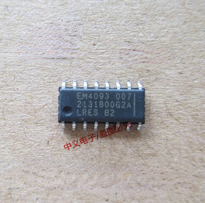 

10pcs/lot EM4093-007 LRES-B2 for VW Lavida Magotan BORA Instrument Key Anti-theft Communication Chip