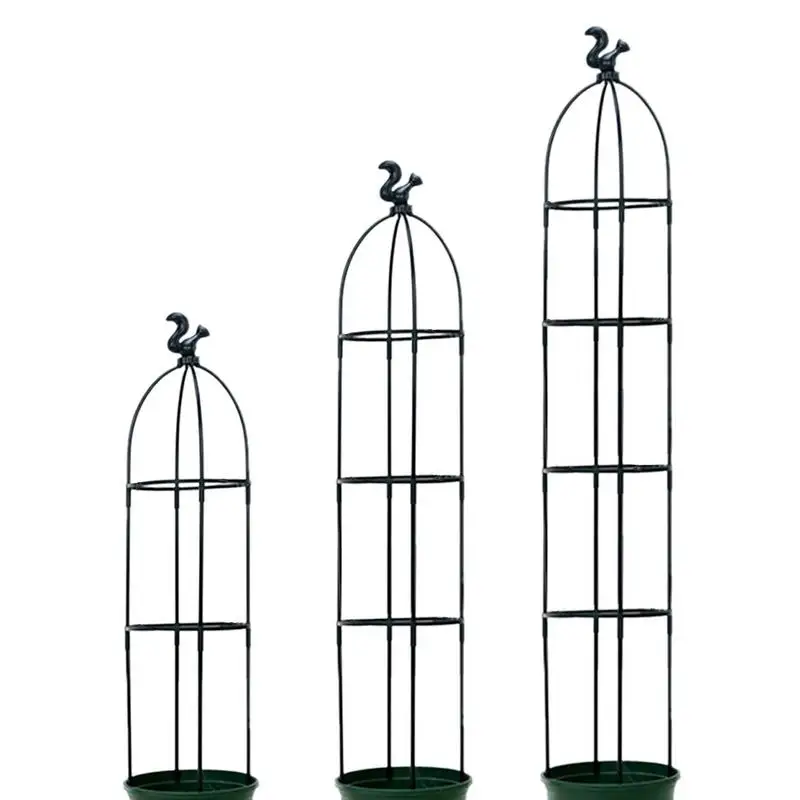 

10inch Tower Obelisk Garden Trellis Climbing Plant Support Tall Plant Support Trellis For Climbing Plants Vines Flowers