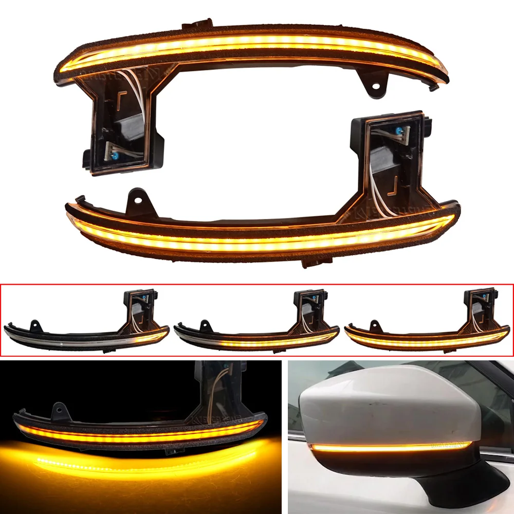 

LED Dynamic Turn Signal Light For Mazda CX-5 KF CX-8 2017-2019 CX-9 TC Side Wing Rearview Mirror Indicator Sequential Blinker