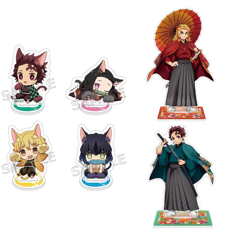 

Аниме рассекающий демонов камадо танджиро Kanroji Mitsuri фотография табличка Q версия Косплей маленький волк серия подарок