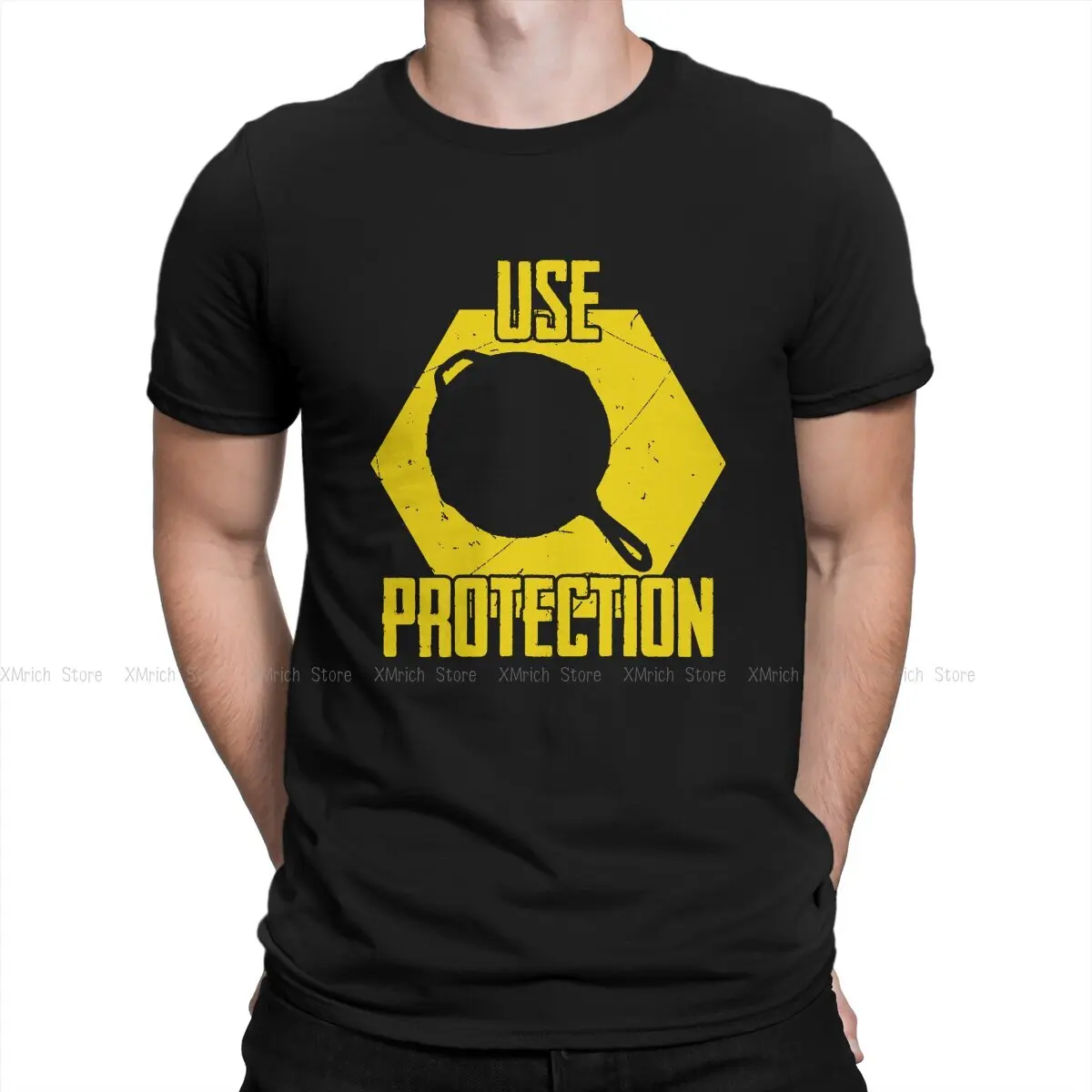 

Men Use Protection T Shirts PUBG Playerunknown's Battlegrounds 100% Cotton Tops Fashion Short Sleeve O Neck Tees Original