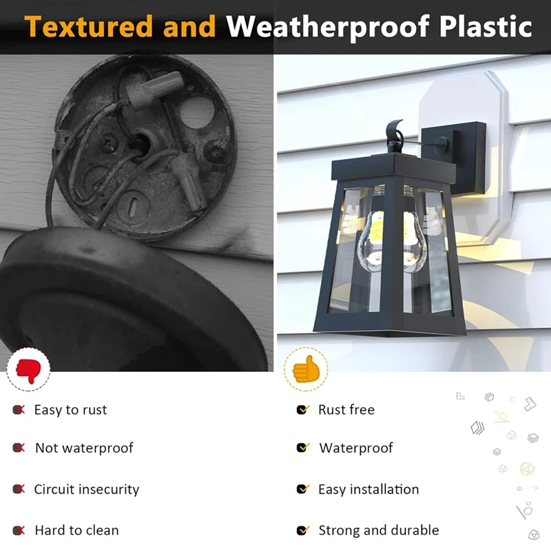 Монтажный комплект сайдинга монтажный блок для наружного освещения 8141DBL