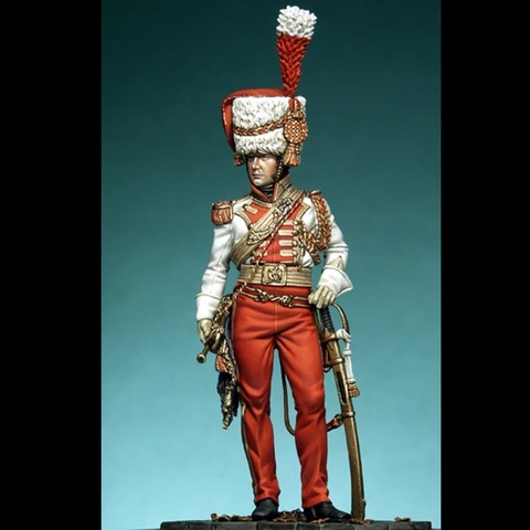 Фигурка ZKBOZK Trumpeteer Major of 2nd Lanciers Guard 1/24