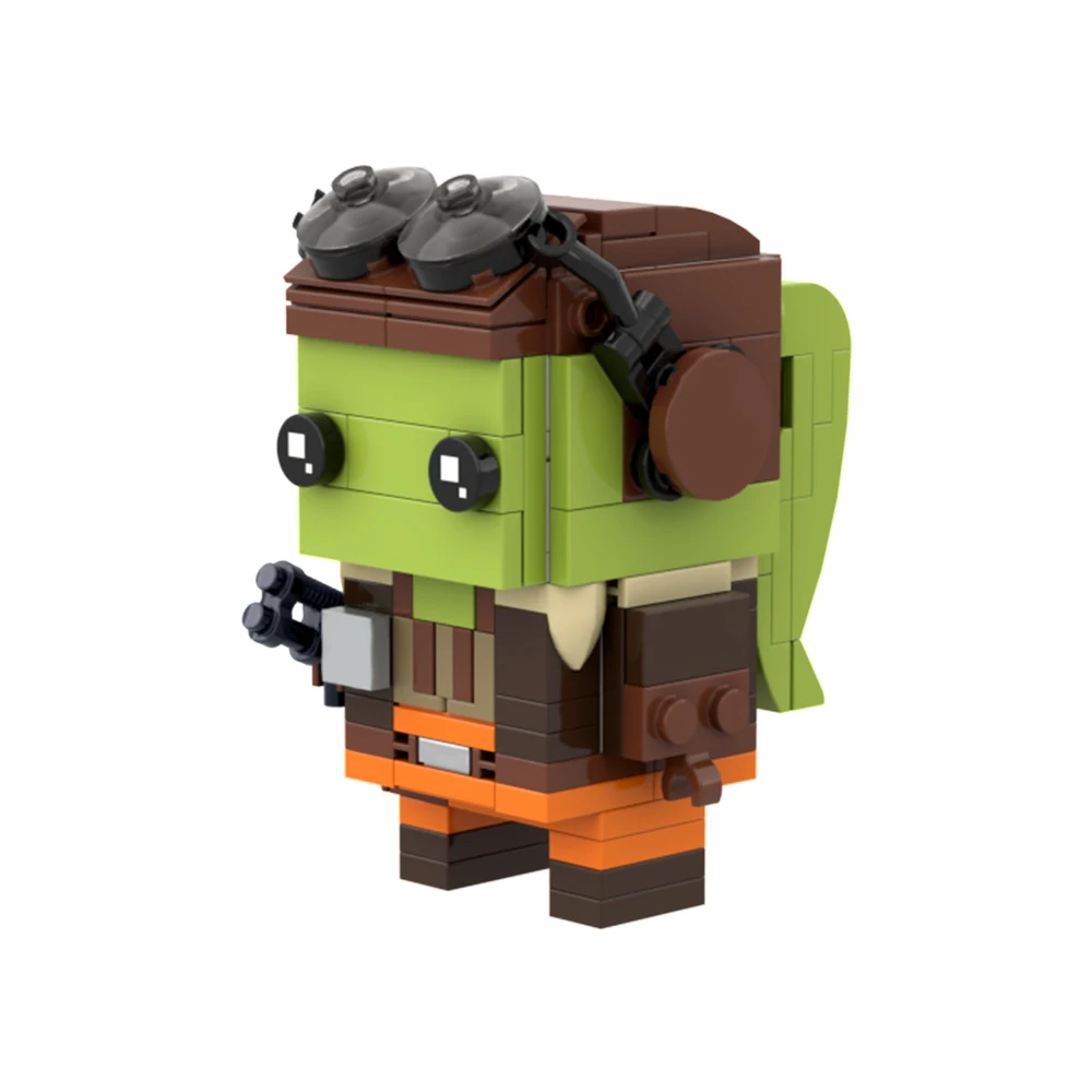 MOC General Hera Syndulla Brickheadz набор строительных блоков аниме мини-фигурка игрушечные
