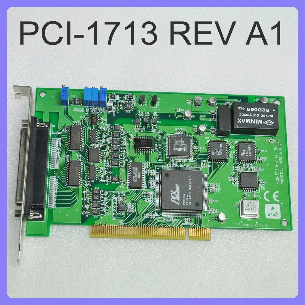 Карта захвата данных Изолированная карта аналогового ввода для Advantech PCI-1713 REV A1