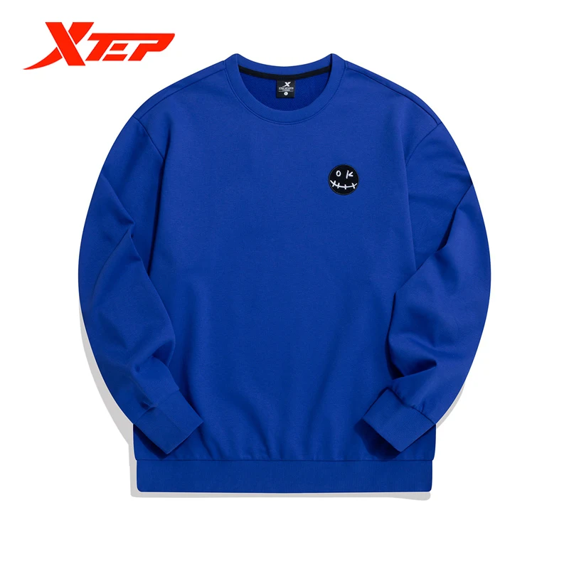 

Xtep Sweater Men Casual Hoodies 2022 Spring Autumn New Men'S Outdoors Sports Pullover Round Neck Sports Top 878129920068