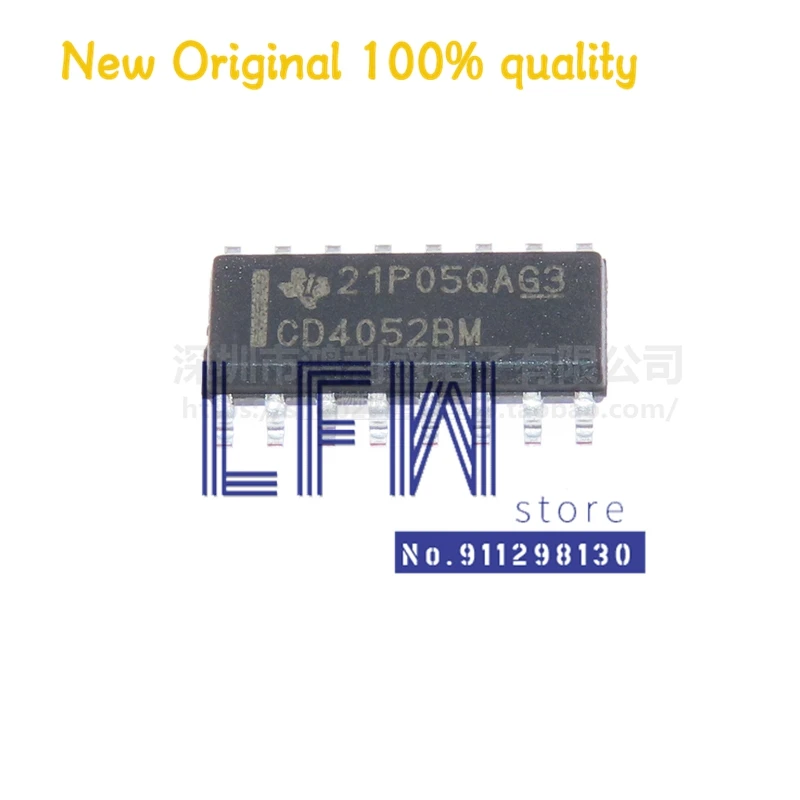 

10 шт./лот CD4052BM96 CD4052BM CD4052 SOP16 100% Новинка и оригинальная искусственная кожа