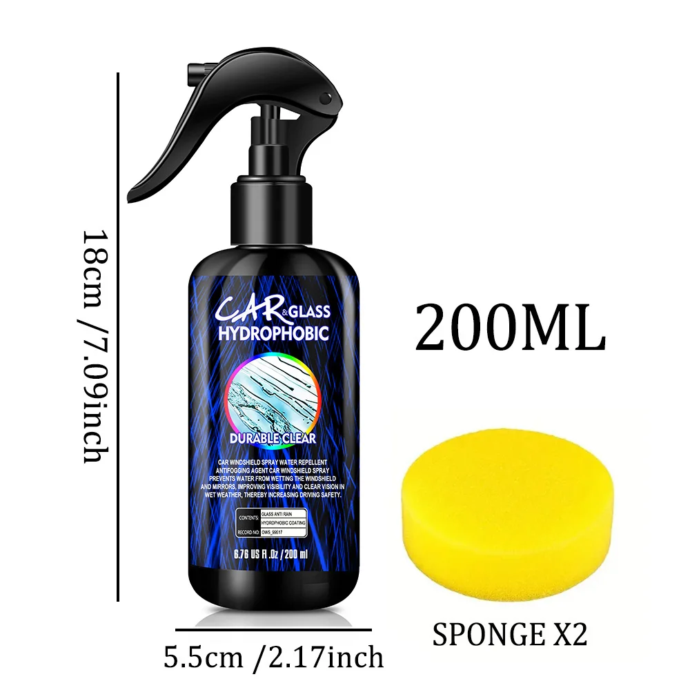 

Мотоциклетное стекло против дождя для автомобиля, водоотталкивающее средство, приборная панель, зеркало заднего вида, гидрофобное покрытие, повышенная видимость, Spr