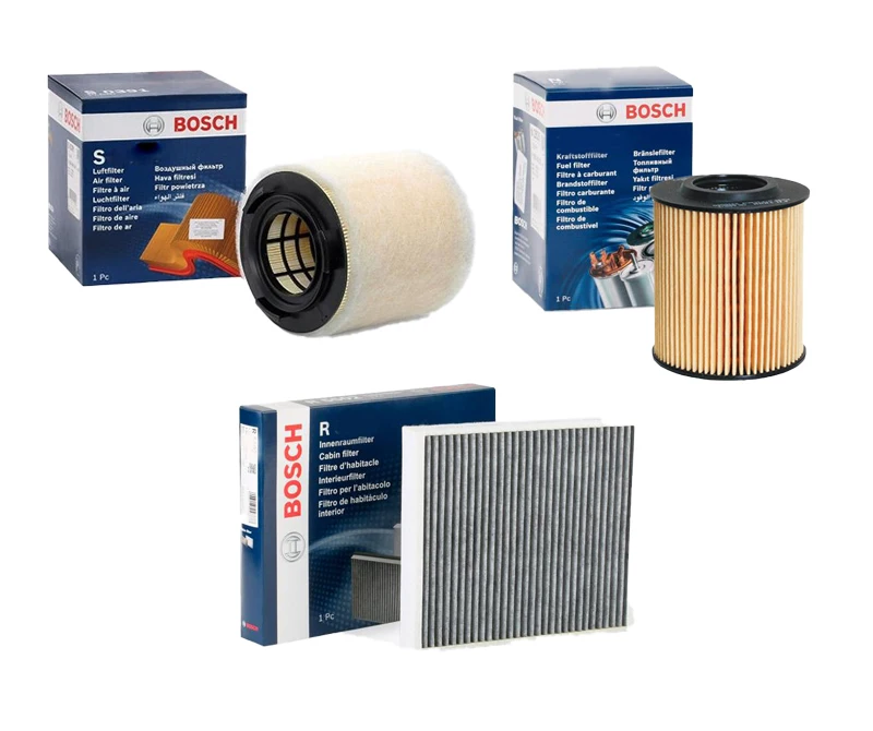 

Bosch Vw Polo 1.2 TDi pcs set Filter Set Carbon 2010-2014