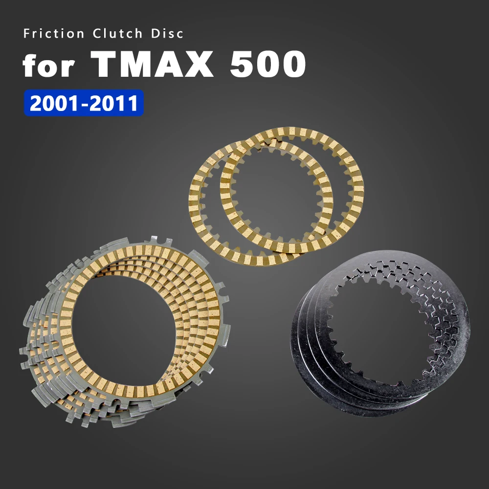 

Диск фрикционный сцепления, стальная пластина Tmax 500, аксессуары 2011 для Yamaha Tmax500 T-Max XP 500 XP500 2001-2010 2008 2009