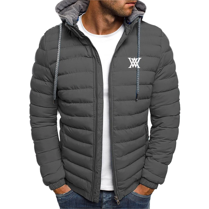 Winter ANEW New Hooded Jacket Men's Jacket Spring Zipper Jacket Sports Autumn Golf Brand Men's Jacket Casual Male Jacket Tops