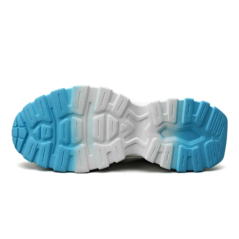 Damyuan Men's Fashion Casual Sneakers  Design Non-slip Men Sports Shoes Breathable Tennis Training Shoes thick sole Cunk shoes