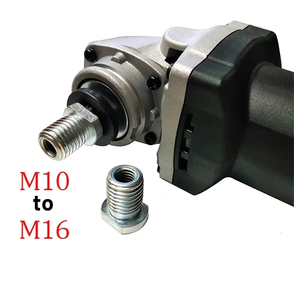 M10 To M16 Angle Grinder Interface Connector Polisher Converter Screw Connecting Rod Thread Adapters Power Tool Accessories
