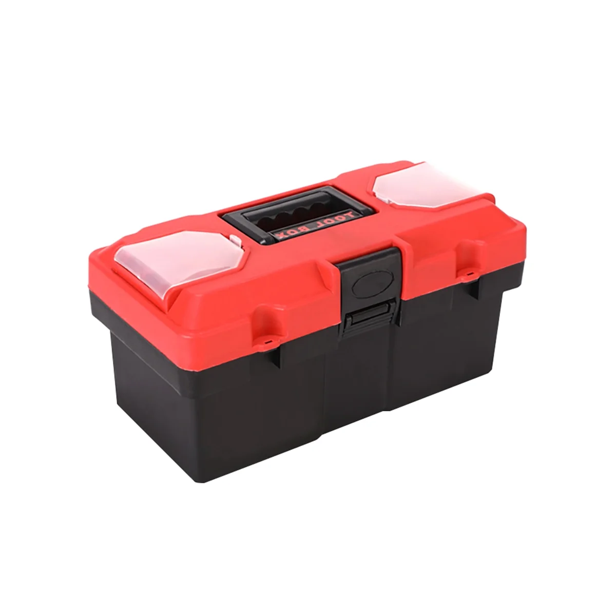 

Ящик для инструментов портативный, 14 дюймов, со съемным ящиком для инструментов, с металлической защелкой, номинальный объем до 33 фунтов, пластиковые маленькие ящики для инструментов из ПП