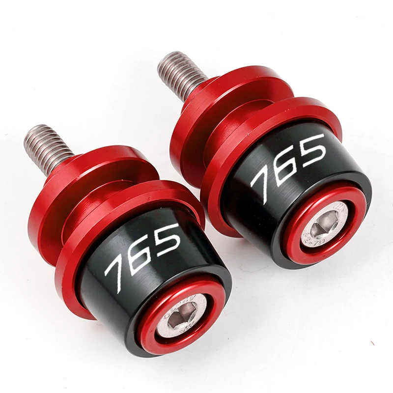 

Для Triumph Street Triple 765 R S RS 765RS 765R 2025 2026 мотоциклетные катушки маятника с ЧПУ, ползунки, подставка, винтовые колпачки клапанов шин