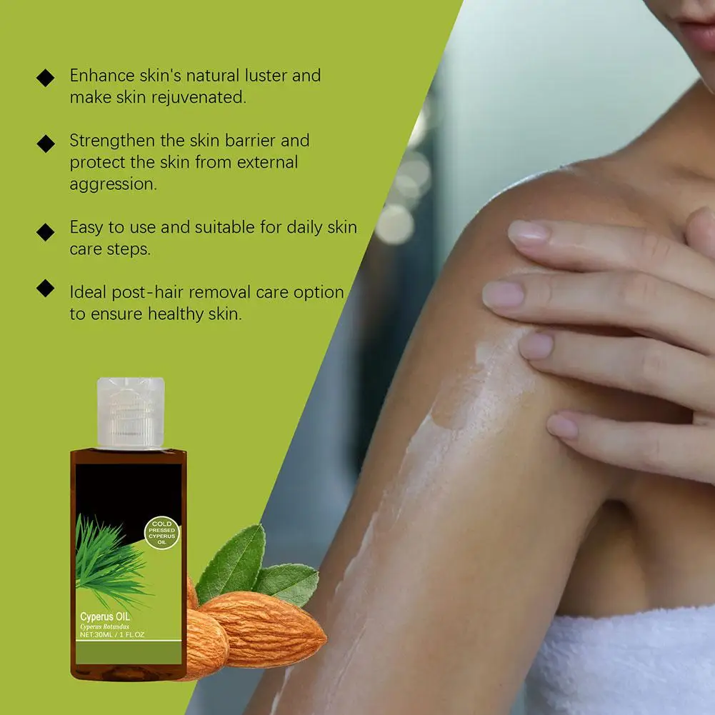 Эфирное масло Cyperus Rotundus чистое увлажнение питательное средство для удаления рук