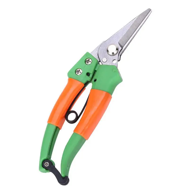

Hand Pruners Sharp Stainless Steel Garden Shears Tree Branch Cutting Trimmers Secateurs Hand Gardening Pruner Clippers For The