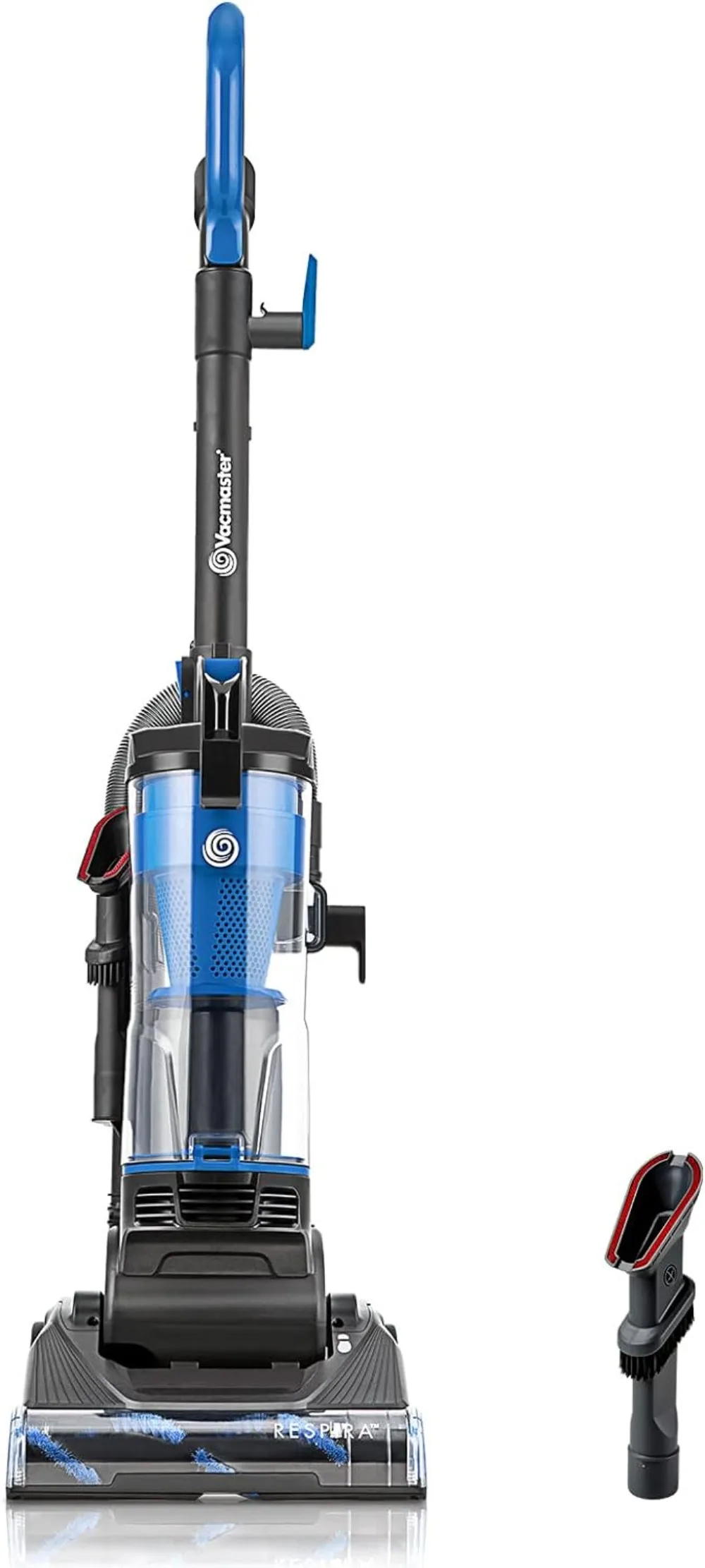 

Vacmaster UC0501 Bagless Upright Vacuum Cleaner with Large Dust Cup Capacity, Efficient Cyclone Filtration System & 17ft Cord