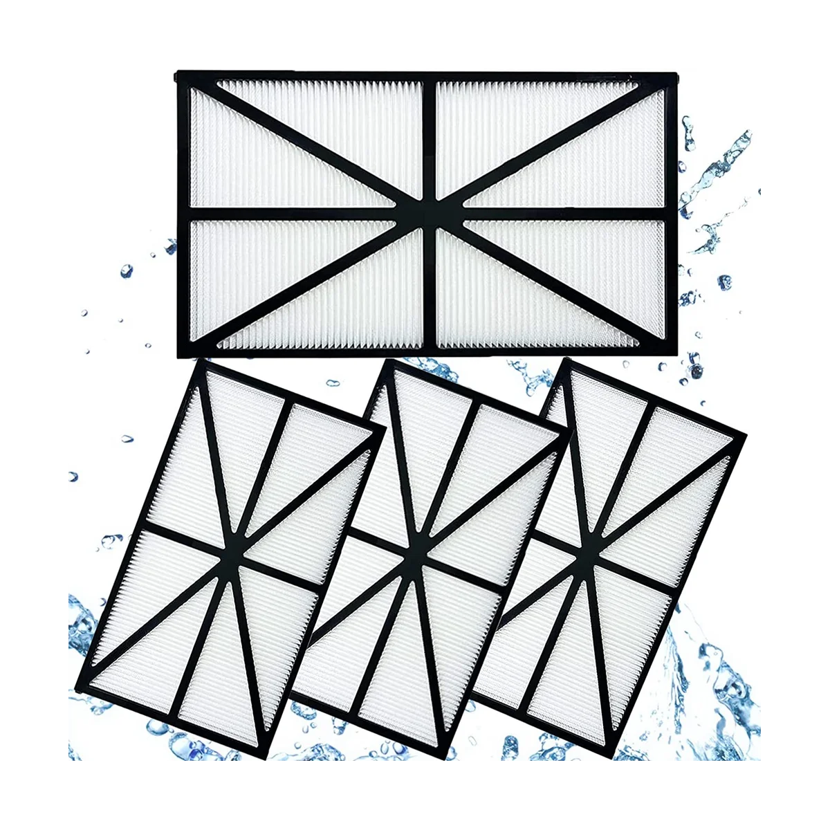 Фильтры для очистки бассейна 4 шт. моющиеся RCX70101 Tigershark Sharkvac аксессуары Aquavac